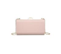 JFY Cario Co. Metal Clasp Pu Clutch Bag (Pink)