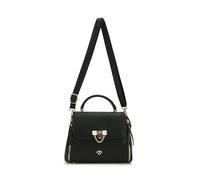 JFY Cario Co. Trapezoid Shape Top Handle Grab/Cross Body Bag (Black)