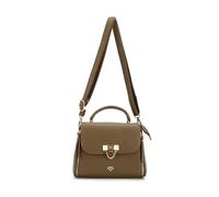 JFY Cario Co. Trapezoid Shape Top Handle Grab/Cross Body Bag (Khaki)