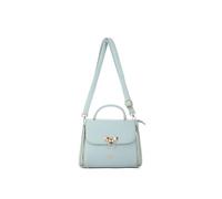 JFY Cario Co. Trapezoid Shape Top Handle Grab/Cross Body Bag (Light Blue)