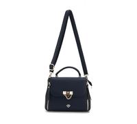JFY Cario Co. Trapezoid Shape Top Handle Grab/Cross Body Bag (Navy)