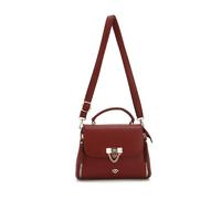 JFY Cario Co. Trapezoid Shape Top Handle Grab/Cross Body Bag (Red)