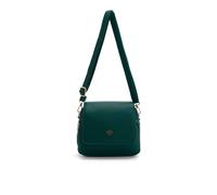 Jfy Carri Co. Flap Zip Top Pouch Front Cross Body Bag In Dark Green Dark Green