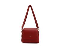 Jfy Carri Co. Flap Zip Top Pouch Front Cross Body Bag In Red Red