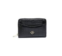 Jfy Crocodile Skin Pattern 2 In 1 Set Of Card Holder And Matching Purse In Black Black