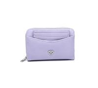 JFY Crocodile Skin Pattern 2 in 1 Set of Card Holder and Matching Purse (Lilac)