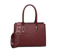 JFY Dual Handle Zip Top 2 Compartments Tote Bag