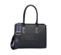 JFY Dual Handle Zip Top 2 Compartments Tote Bag