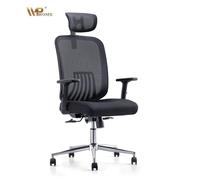 Jfy Executive Reclining Office Chair With Breathable Mesh Design In Black Black One Size