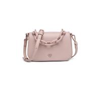 Jfy Flap Chunky Chain Top Handle Cross Body Bag In Pink Pink One Size