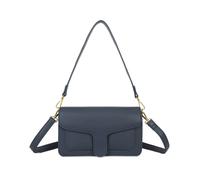 Jfy Flap Front Pouch Shoulder Bag In Blue Blue