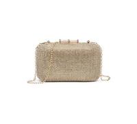 JFY Metal Clasp Double-Side Diamante Bag (Gold)