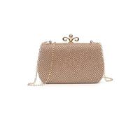 JFY Metal Clasp Double-Side Diamante Bag (Rose Gold)