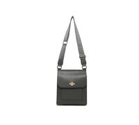 Jfy Metal Pearl Bee Badge On The Flap Cross Body Bag In Dark Grey Dark Grey One Size
