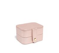 Jfy Mirror 2 Layers Jewellery Storage Box In Pink Pink