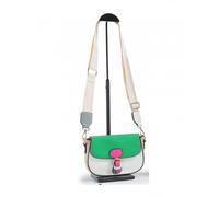 Jfy Multicolour Flap Over Cover Top Zip Closure Cross Body Bag In White White One Size