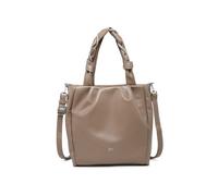 Jfy Pleated Top Handle Zip Closure Tote Bag In Dusty Pink Dusty Pink One Size