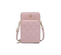 JFY Quilted Pattern Two Zipped Compartment Phone Bag/Purse