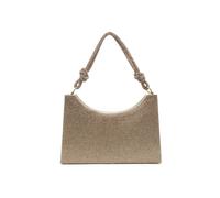 Jfy Rhinestone Embedded Knots Top Handle Diamante Clutch Bag In Gold Gold