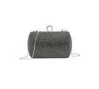 JFY Ring Clasp Double-Side Diamante Bag (Black)