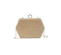 JFY Ring Clasp Double Side Diamante Bag (Gold)
