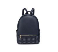JFY Studded Zip Pocket Backpack