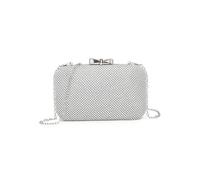JFY Tie Clasp Double-Side Diamante Bag (Silver)