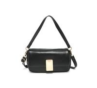 Jfy Top Handle Flap Cross Body Bag In Black Black