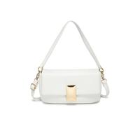 Jfy Top Handle Flap Cross Body Bag In White White One Size