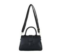 Jfy Top Handle Flap Zip Top Cross Body Bag In Black Black