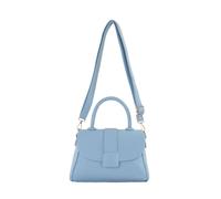 Jfy Top Handle Flap Zip Top Cross Body Bag In Light Blue Light Blue