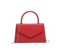 Jfy Top Handle Pu Clutch Bag In Red Red
