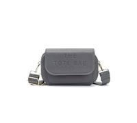 JFY Women's 2 Separate Top Zipped Sections Cross Body Bag in Dark Grey