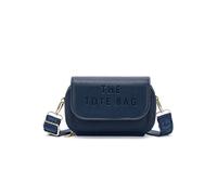 JFY Women's 2 Separate Top Zipped Sections Cross Body Bag in Navy JFY Navy One Size
