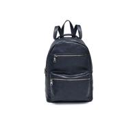 JFY Women's 2 Zipped Front Pockets Backpack in Blue JFY Blue