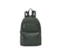 JFY Women's 2 Zipped Front Pockets Backpack in Dark Green JFY Dark Green