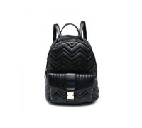 JFY Women's Buckled Front Pocket Backpack in Black JFY Black One Size