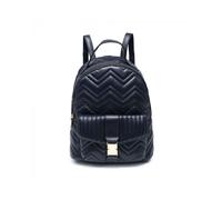 JFY Women's Buckled Front Pocket Backpack in Dark Blue JFY Dark Blue One Size