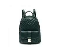 JFY Women's Buckled Front Pocket Backpack in Dark Green JFY Dark Green