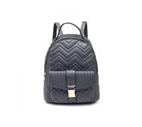 JFY Women's Buckled Front Pocket Backpack in Dark Grey JFY Dark Grey One Size