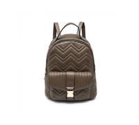 JFY Women's Buckled Front Pocket Backpack in Khaki