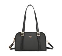 JFY Women's Cario Co. Adjustable Double Handle Shoulder Bag in Black JFY Black One Size