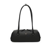 JFY Women's Cario Co. Baguette Zip Top Dual Top Handles Shoulder Bag in Black JFY Black One Size