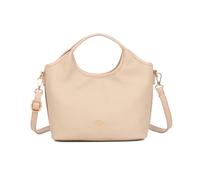 JFY Women's Cario Co. Bucket Shape Textured Zip Top Grab Bag in Cream JFY Cream One Size