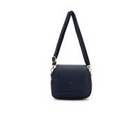 JFY Women's Carri Co. Flap Zip Top Pouch Front Cross Body Bag in Navy JFY Navy One Size