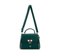 JFY Women's Carri Co. Trapezoid Shape Top Handle Grab/ Cross Body Bag in Dark Green JFY Dark Green One Size