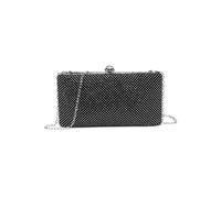 JFY Women's Diamante Clasp Double Side Diamante Bag in Black JFY Black One Size