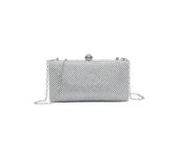 JFY Women's Diamante Clasp Double Side Diamante Bag in Silver JFY Silver One Size