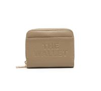 JFY Women's Faux Leather Snap-Fastening Purse With 4 Card Slots in Khaki