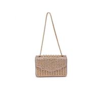 JFY Women's Flap Over Lid Zip Top Closure Double Side Diamante Bag in Rose Gold JFY Rose Gold One Size
